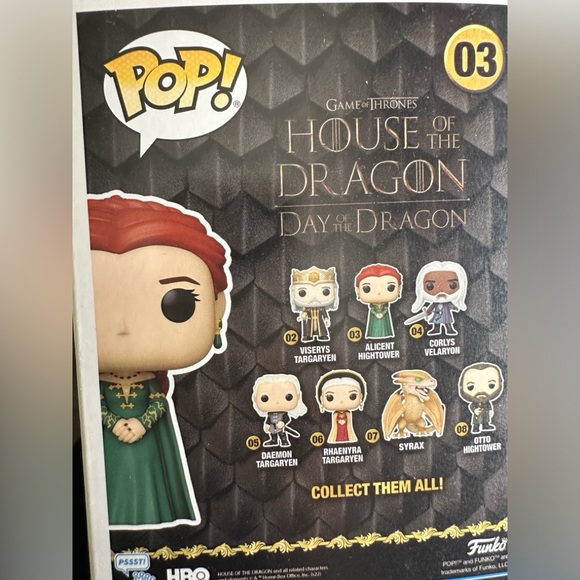 HOUSE OF DRAGON FUNKO POP -Allicent - Picture 2 of 2